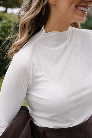 Alexina Top White