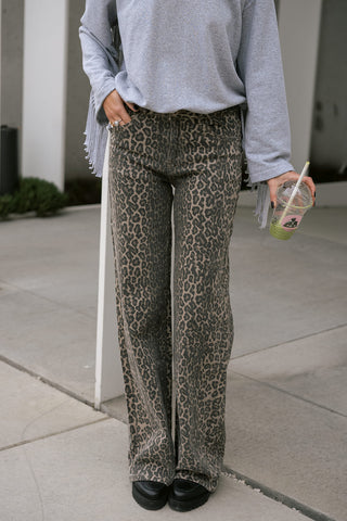 Ravelle Trousers Leopard