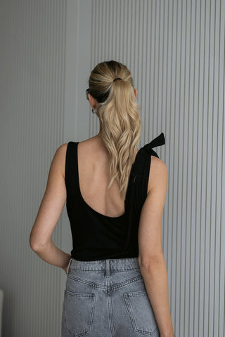 Aryan Bodysuit Black