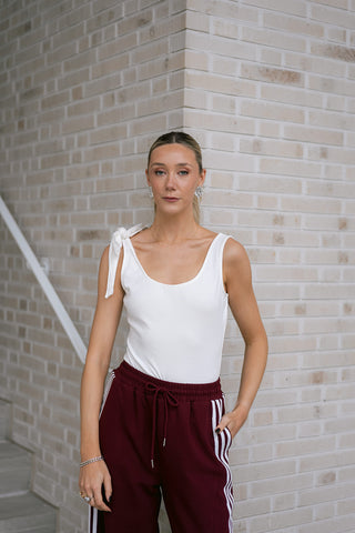 Aryan Bodysuit White