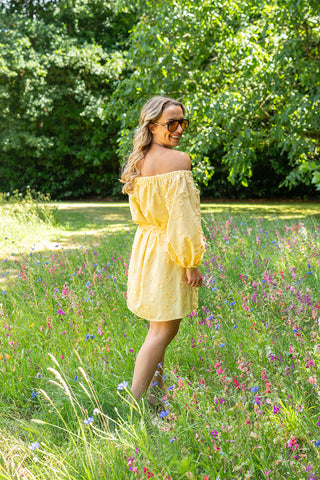 Bloomette Dress Yellow