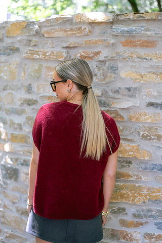Danny Cardigan Burgundy