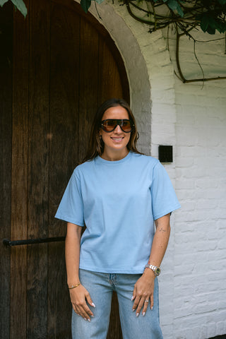 Devin T-shirt Blue