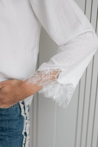Diya Blouse White