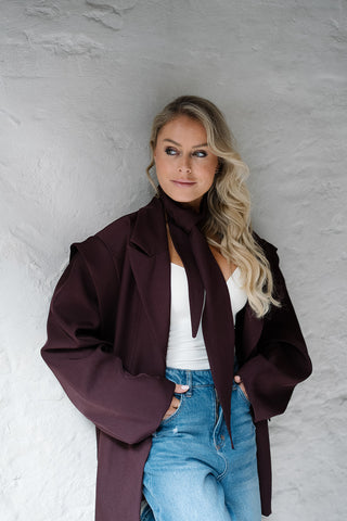 Fianna Blazer Bordeaux