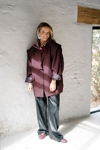 Fianna Blazer Bordeaux