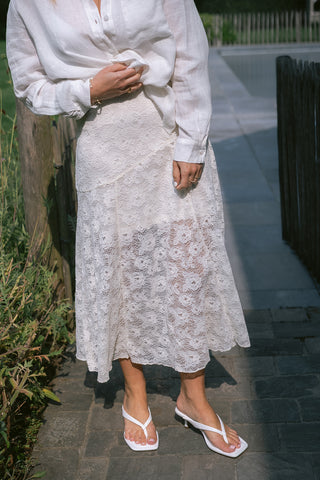 Giada Skirt White