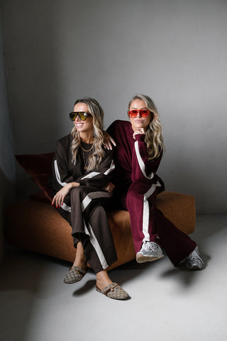 Homie Loungewear Burgundy