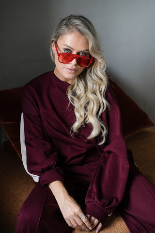 Homie Loungewear Burgundy