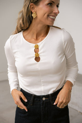 Isha Blouse White