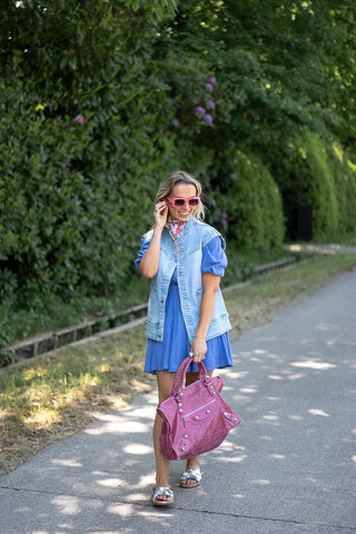 Kai Denim Gilet Blue