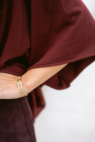Keli Oversized T-shirt Bordeaux