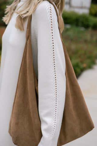 Koosi Knit Dress White