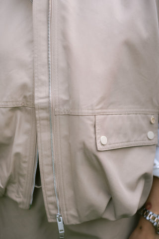 Lumi Gilet Beige