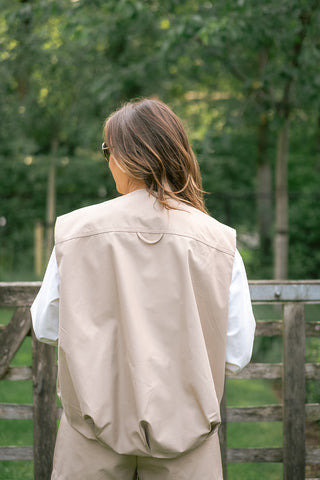 Lumi Gilet Beige