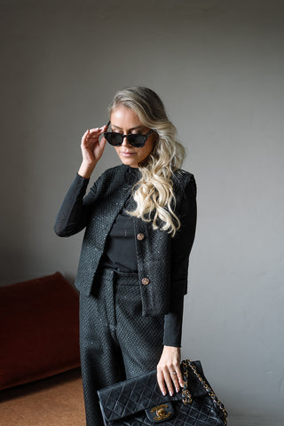 Madeleine Co-ord Black