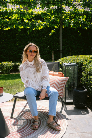 Malina Blouse White
