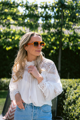 Malina Blouse White