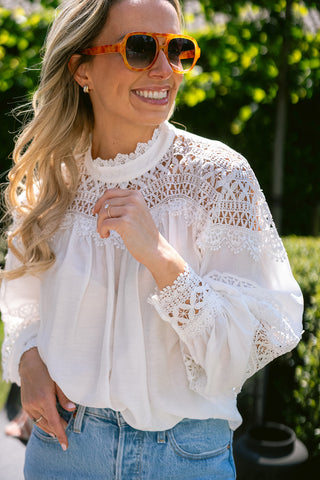 Malina Blouse White