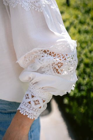 Malina Blouse White