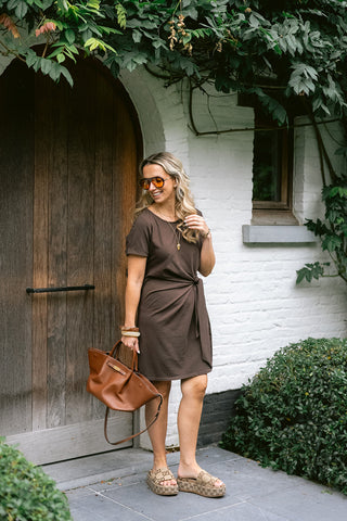 Netski Dress Brown