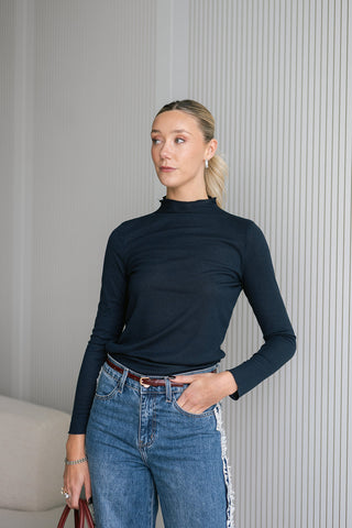 Ravi Turtleneck Navy