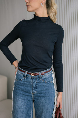 Ravi Turtleneck Navy