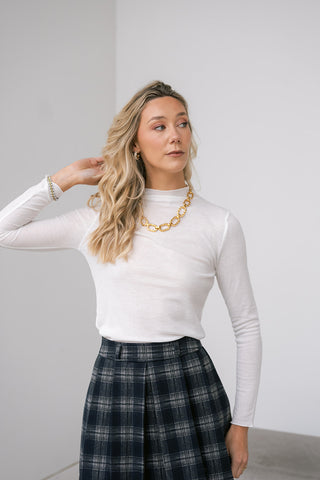 Ravi Turtleneck White