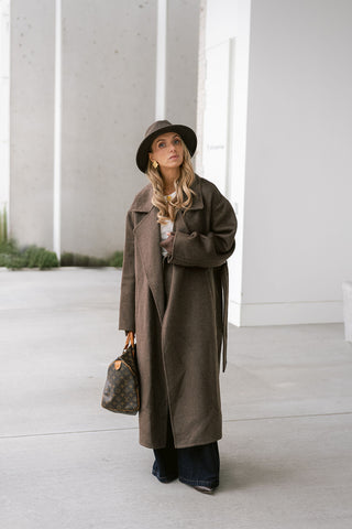 River Coat Brown