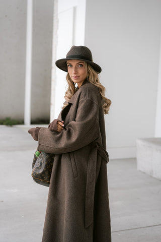 River Coat Brown