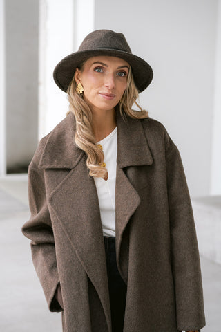 River Coat Brown