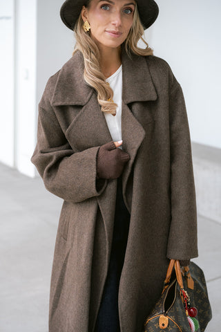 River Coat Brown