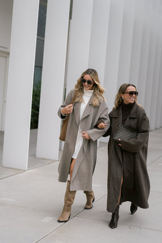 River Coat Taupe