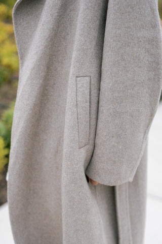 River Coat Taupe
