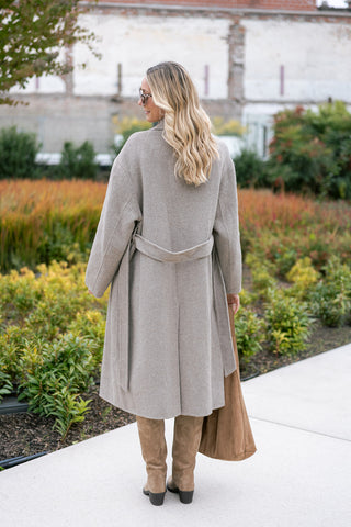 River Coat Taupe