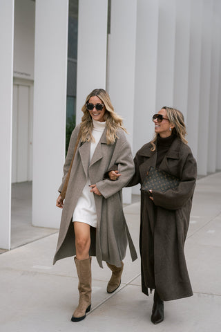 River Coat Taupe