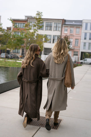River Coat Taupe