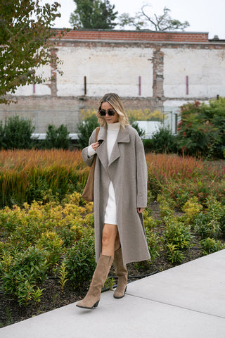 River Coat Taupe