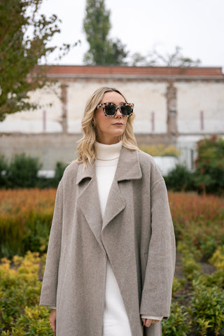 River Coat Taupe