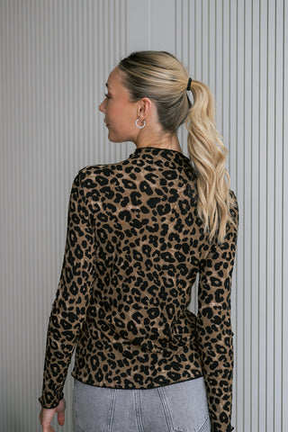 Sarita T-shirt Leopard