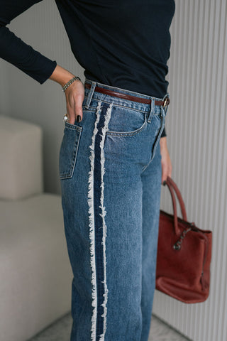 Sawyer Denim Trousers Blue