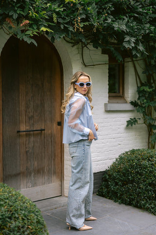Teresa Blouse Light Blue