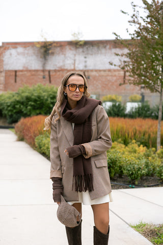 Hannan Scarf Brown