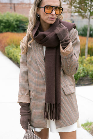 Hannan Scarf Brown