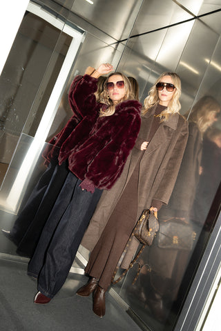 River Coat Brown