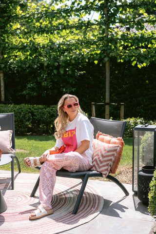Romi Lace Trousers Rose