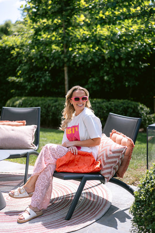 Romi Lace Trousers Rose