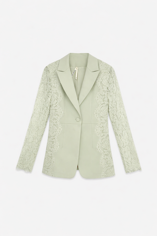 Valora Blazer Lace Sage Green
