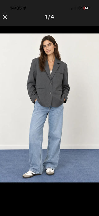 Selvoura Blazer Grey