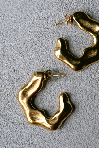 Evelinaa Earrings Gold